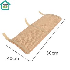 고양이 수직 스크래쳐 수직형 튼튼 기둥형 기둥 벽 부착형 붙이는 장난감, [옵션3] 사이즈-40*50cm