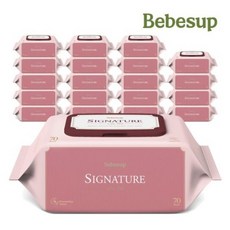 베베숲 시그니처 위드레드 70매 캡 20팩, 20개