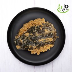 [찬반찬] 국산 된장콩잎 국산 콩잎 장아찌 된장 콩잎무침 300g 500g, 국산된장콩잎 500g, 1개