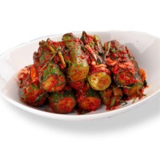 아삭 시원한 남도의 맛 전라도 오이소박이 1kg / 집에서 혼밥 자취 핵폭탄 저염, 1개