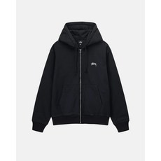 (정품200%보상 당일배송) STUSSY 스투시 스몰 로고 자수 후드 집업 118533