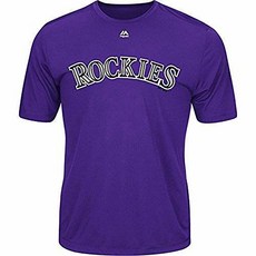 Majestic Colorado Rockies Adult Evolution Color T-Shirt