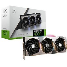 MSI 지포스 RTX 4090 슈프림 D6X 24GB 트라이프로져3S