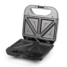 OXPHIC 전동 샌드위치 메이커 아침 식사 빵 토스터 그릴 750W, 01 Black_04 AU