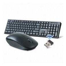 플레오맥스 AVEC WMK110 무선 키보드 마우스세트 블랙, 플레오맥스 AVEC WMK110 무선 세트
