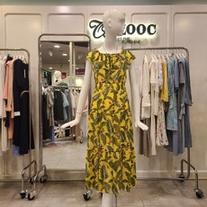 ZOOC 프릴오프숄더원피스v193mse923