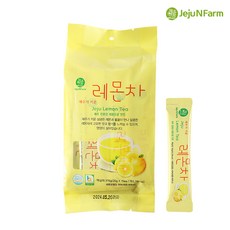 [딜리버리팜]제주 친환경 레몬을 그대로 갈아서 만든 레몬차 스틱, 레몬차스틱375g, 25g, 1개