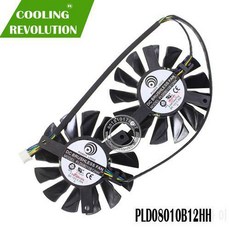 PLD08010S12HH 2pcs / lot 52X52X52mm 용 MSI N670GTX 호크 N660 N660Ti N65, 상세내용참조