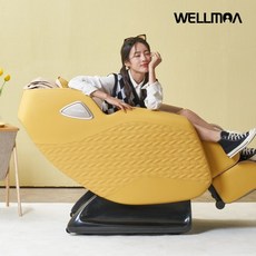 [웰모아] 뉴블리스 AI음성인식 안마의자 HCW-6000S (러그증정), 샤이핑크