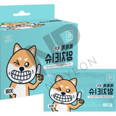 니편 핑거 양치티슈 딸기향 30매 강아지일회용칫솔 애견손가락칫솔
