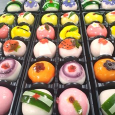 국산 20년 전통 고급 수제 화과자 명절 설 추석 선물세트 상견례 부모님 건강에좋은 간식, 수제화과자 15구(기본 일반 박스 배송), 1세트, 30g