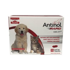 안티놀래피드 90캡슐 정품 강아지 고양이 관절영양제 (더원츄 덴탈껌1P 증정), 단품, 단품