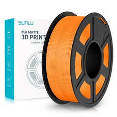 SUNLU PETG 필라멘트 1kg/1.75mm 정밀권선 3D프린터/펜 전용, 오렌지