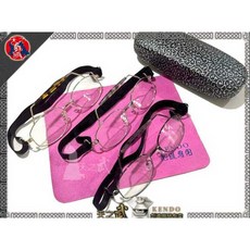 happyC 검도안경 대련용 티타늄 합금 프레임 안경