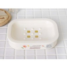㈜한솔 코스모스슬림오픈비누각 / (비누케이스/비누받침대/비누트레이/비누거치대/비누대/비누통/비누홀더 추천)