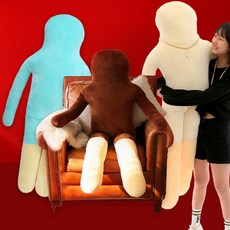 빼빼로인형 꿀잠속으로 진격의 초코샘 바디필로우 150cm (3종택1)