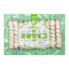 쿠즈락 쏘팡 핫도그 1kg(100gx10개), 단품, 단품