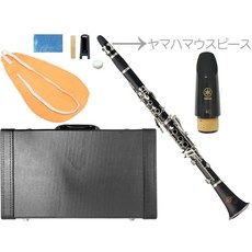 MAXTONE ( 맥스톤 ) CL-40 B 클라리넷 수지제 플라스틱 관악기 Bb clarinet 야마하 마우스피스 CL-4C 세트 G, 단일 옵션