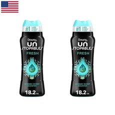 미국 downy 다우니 데오도라이저 언스토퍼블 향기 부스터 프레쉬 515g 2팩 탈취 비즈, 2개