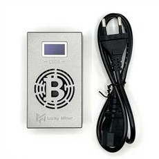 복권 채굴기 LV06 504GHS BM366 Bitax 럭키 채굴기 BTC BCH BSV DGB 와이파이 bic 채굴기 기계 솔로 채굴기, 한개옵션1