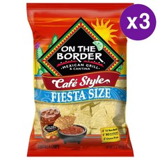 온더보더 카페 스타일 살사 또띠아 칩 425g 3팩 1세트 On The Border Cafe Style Tortilla Chips, 794g, 2개