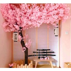 조화나무 인조벚꽃 나무 매장 가게 장식 로비 웨딩홀, 높이 1.8m x 폭 1.3m, 1개
