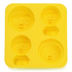 쿠키베베 실리콘틀 뽀로로 4구