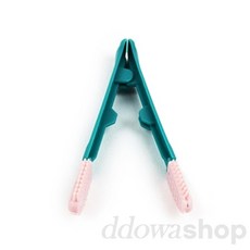또와상회 고양이 눈물자국 실리콘 족집게 브러쉬 강아지미용빗, 1개