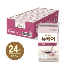 [대상웰라이프] 뉴케어 미니 고소한 검은깨 (150mlx24팩) 1박스, 구성:뉴케어 미니 고소한 검은깨 150ml(24입), 24개, 150ml, 상세 설명 참조