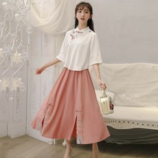 철릭원피스패턴도안