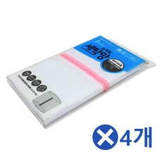 삼정크린마스터 와이셔츠용 세탁망x4개 속옷세탁 빨래용품 다용도망 / (다용도세탁망/의류세탁망/보풀방지/꼬임방지 추천), 1개
