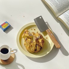 홈카페 우드핸들 미니초퍼 / 디저트나이프 미니도끼칼 캠핑칼 미니 중식도, 1개