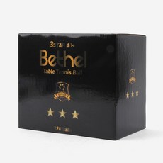  벧엘 탁구공 ABS 40+ 3성 연습구 (120입) 오렌지 