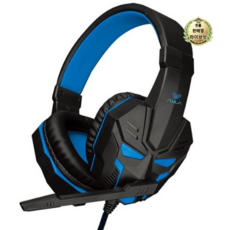 큐센 게이밍 PC 유선 헤드셋, 블랙, AULA