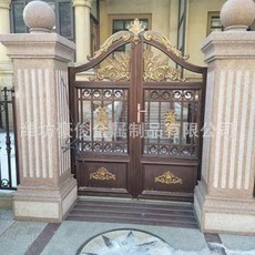 주차장자동문 전원주택시공 조립식주택 호준알루미늄빌라대문대문알루미늄합금주물알루미늄정, 01 홍고동