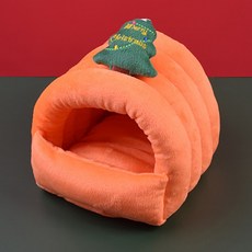 카르노 해피크리스마스 햄스터 포치 S, 오렌지, 1개