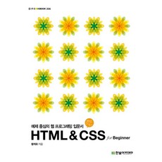 HTML & CSS for Beginner:예제 중심의 웹 프로그래밍 입문서, 한빛아카데미