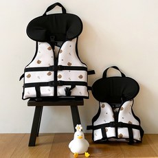 베베코지 힙쉴드 유아 구명조끼 아기 아동 키즈 여아 남아 화이트, 1개