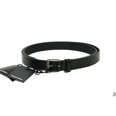 [해외]남자명품벨트 300 Dsquared2 Formal Dress Leather Belt Black Solid 100 Made in Italy