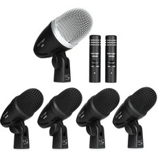 Behringer 벨링거 드럼용 마이크 세트 7개 세트 버스 드럼용 다이내믹 마이크, 1개
