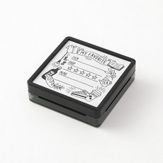 [천삼백케이] [미도리] Paintable Stamp v.2 Daily Life - My favorite, 단품