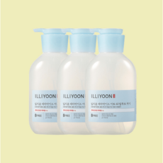 일리윤 세라마이드 아토 탑투토 워시 저자극 촉촉 수분케어, 1500ml 3개