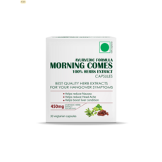 (무료배송) 인도 숙취해소제 모닝컴스 30캡슐 1box Morning comes [빠른배송], 30정, 1개