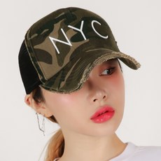 라핑 빈티지 NYC 메쉬캡 워터파크 모자 여름 야구모자 - 밀리터리모자