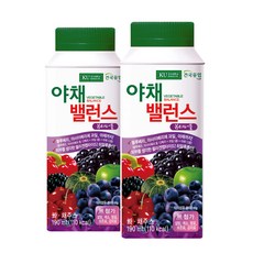 건국우유 가정배달 건국 야채밸런스 뷰티퍼플 190ml (주4회/4주)