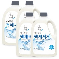 [공장직영] 더푸룸 액체세제 2.5L 4개(겸용) 당일발송 베이킹소다 악취 얼룩제거 냄새제거 소취 탈취 빨래세제 세탁세제, 4개, 2500ml