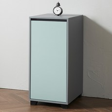 라벨라F 올라이 400 광폭 틈새 3단 수납장 (착불)/ 인기상품, 핑크그레이