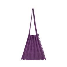 Lucky Pleats Knit M Mauve 255497