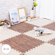 우드카페트 다다미 클렌징 매트 좌석시트 셀럽 떨어트림방지 편안한 유아용매트 다크나무무늬 버블 매트가능, C05-심백-E71