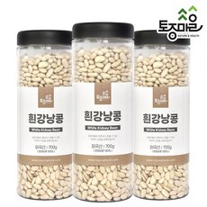 [토종마을] 흰강낭콩 700g, 3개